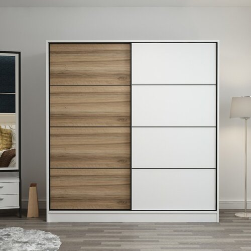 Hanah home Ormar Kale 220x210x52cm Bijelo-bež Cijene