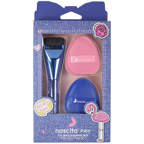 NASCITA set za &scaron;minku BRUSHSET160 1 četkica + 2 sunđera Cene