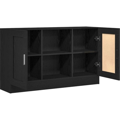  Sideboard Crna O&amp;scaron;tra 120x30 5x70 cm Od drvenih materijala Slike