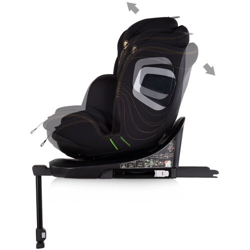 Chipolino clima air autosedi&amp;scaron;te i-size 40-150 cm isofix 360 Slike