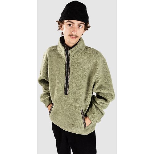 Rhythm Sherpa Half-Zip Pulover iz flisa sage Cene