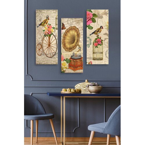Wallity Set slika MDF0010, 3 dijela Cene