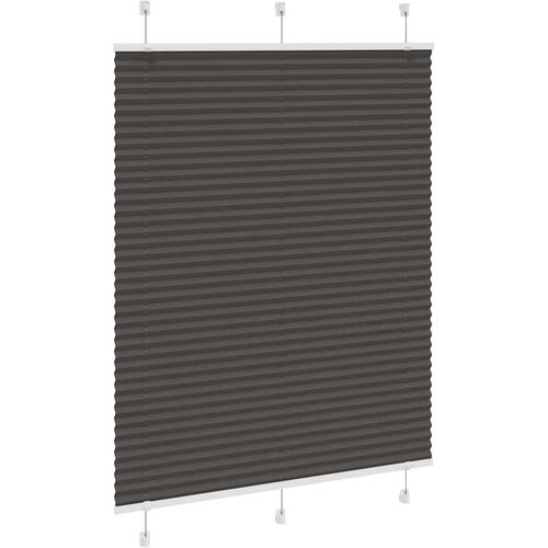  Plisirana roleta crna 105x100 cm &amp;scaron;irina tkanine 104 4 cm Slike