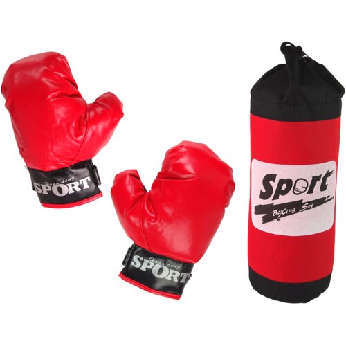  Boxing Set Sack + Velcro gloves Cene