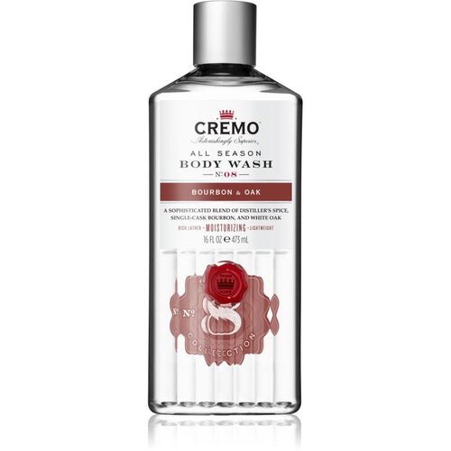 Cremo Body wash Bourbon &amp;amp; Oak gel za tu&amp;scaron;iranje za mu&amp;scaron;karce 473 ml Slike