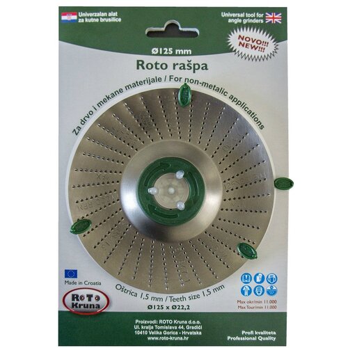 ROTO KRUNA Ra&scaron;pa (125 mm, Fino) Cijene