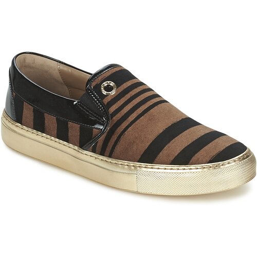 Sonia Rykiel stripes velvet smeđa Slike