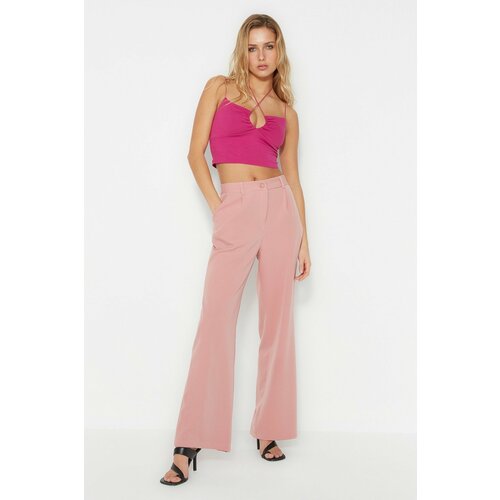 Trendyol Pants - Pink - Wide leg Slike