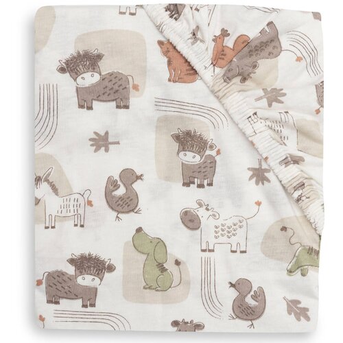 Jollein rjuha za otro&amp;scaron;ko posteljo 60x120 barn buddies Slike