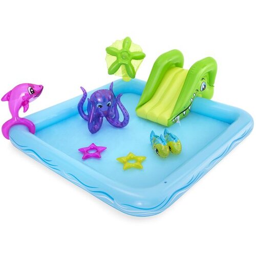 Bestway dečije vodeno igralište Fantastic Aquarium 2.39x2.06x0.86m Cene