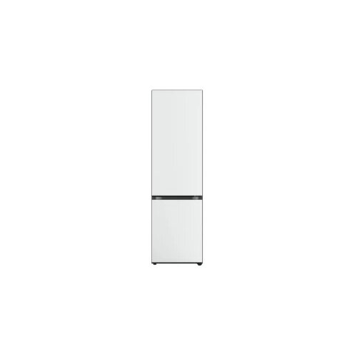 LG Kombinovani frižider - zamrzivač dole, Total No Frost, D, 384L (277+107), Door Cooling+™, Fresh converter, Express cooling, Sklopiva polica, Polica za vino, Stakleno Bela, 203 cm Cene