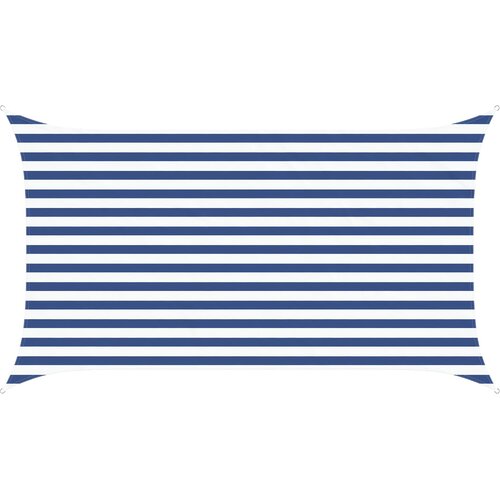 vidaXL Jedro za sunce Plava i bijela 3 5 x 2 m 100% poliester Oxford - Plava i bijela 2 x 3 5 m Cene