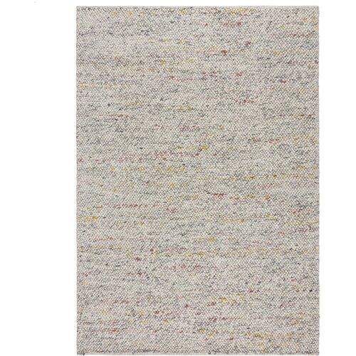 Flair Rugs Kremno bela ročno tkana preproga iz me&amp;scaron;anice volne 80x150 cm Minerals &amp;ndash; Slike
