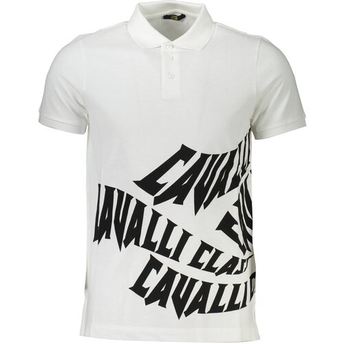 Cavalli Class POLO SHORT SLEEVE MAN WHITE Slike