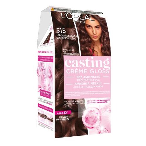 L´Oréal Paris Casting Creme Gloss barva za lase barvani lasje vse vrste las 48 ml odtenek 515 Iced Chocolate za ženske Cene
