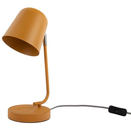 Leitmotiv Oker rumena kovinska namizna svetilka (vi&amp;scaron;ina 38,5 cm) Encantar &amp;ndash; Slike