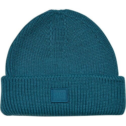 Urban Classics Accessoires Knitted Wool Beanie - Blue Slike