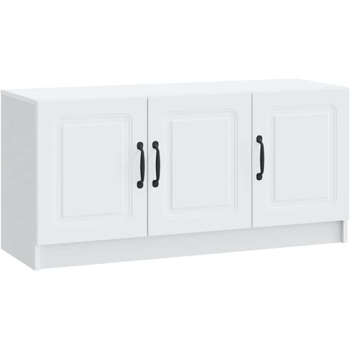 TV ormar Bijela 99 x 34,5 x 47 cm Konstruirano drvo Slike