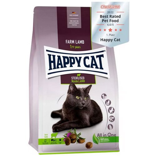 Happy Cat hrana za sterilisane mačke Jagnjetina 1,3kg 19KROHD000008 Slike