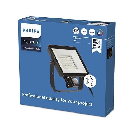 Philips spolja&amp;scaron;nji LED reflektor sa senzorom PROJECTLINE LED/50W/230V IP65 3000K Slike