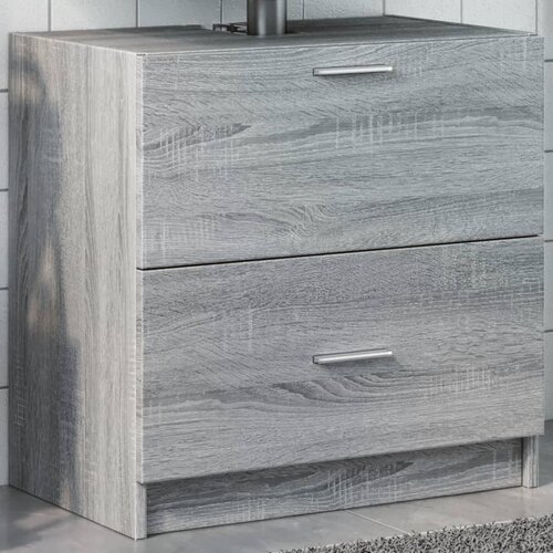 vidaXL Ormarić za umivaonik boja hrasta sonome 59 x 37 x 59 cm drveni Cijene