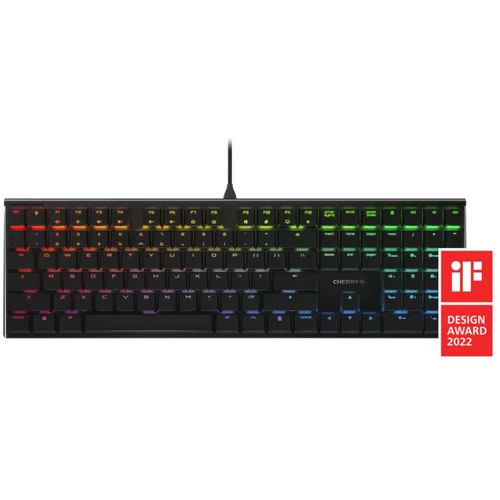 Cherry "Keyboard MX 10.0N RGB [US/EU] black MX LOW PROFILE RGB SPEED"