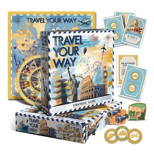 Pertini Toys Pertini Travel your way (blue, EN) ( 1044875 ) Slike