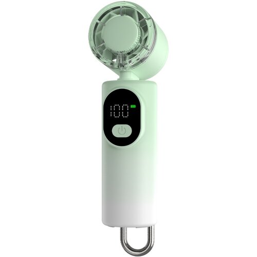 INF Visokohitrostni prenosni ventilator z LED zaslonom in 100-stopenjsko Green+White, (5000286646) Cene