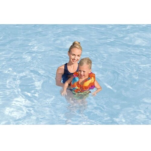 Bestway SWIM VEST Prsluk za plivanje na napuhavanje, narančasta, veličina Slike