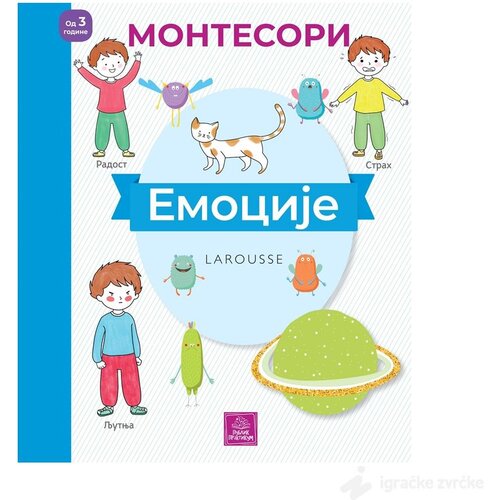 Publik Praktikum MONTESORI radna sveska - Emocije Slike