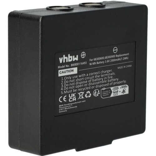  Baterija za daljinski upravljač HETRONIC ABITRON MINI 3.6V 2000mAh Cijene