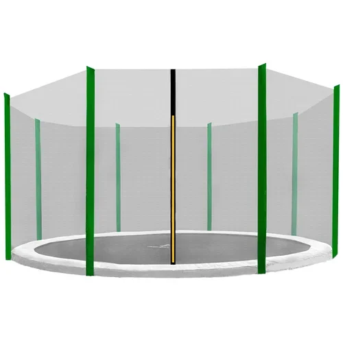 Aga Zaščitna mreža 366 cm za 8 palic Črna mreža / temno zelena, (21110200)