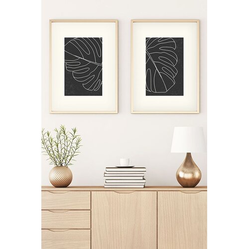 WALLXPERT Uramljena slika Huhu20, 35x50 cm , 2 dijela Cijene