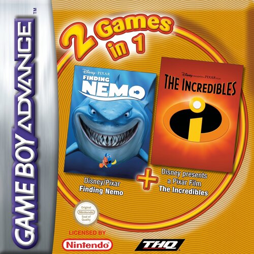 The Incredibles + Finding Nemo - igra v nem&scaron;čini brez ovitka (GBA) - rabljeno Cene
