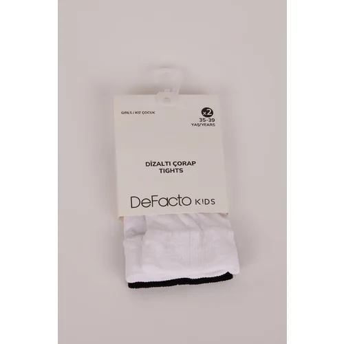 Defacto Girls 2-Pack Knee High Socks