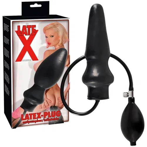 The Latex Collection Analni čep Latex Plug na napuhavanje