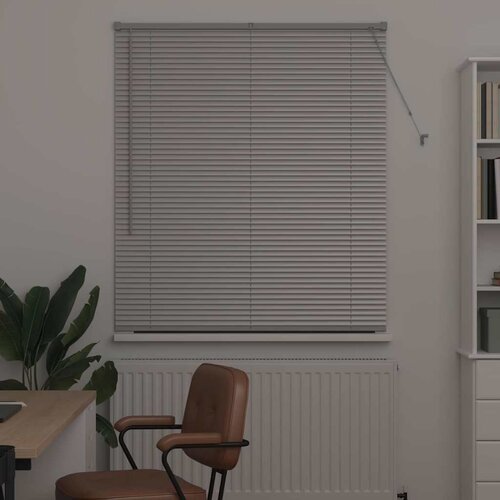  Venecijanski zastore Srebrno 130 x 110 cm Aluminij Slike