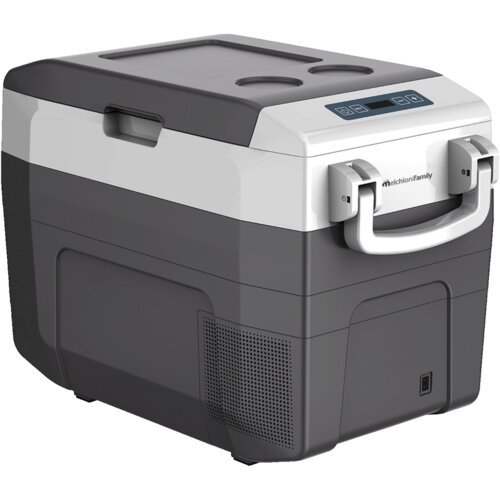 MELCHIONI family Frižider GLACIALE 40, Prijenosni, 37 L, Do -18 &deg;C, 12V/220V, Crno-Sivi Cijene