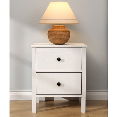 Hanah home FRN-20029 WoodenWhite Nightstand Cene