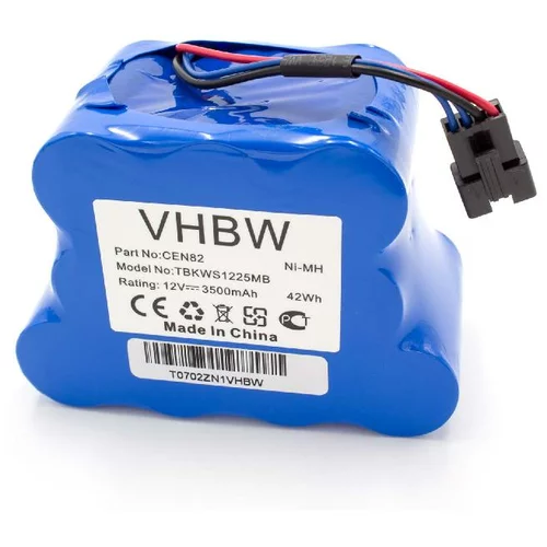 VHBW baterija za ecovacs deebot D800 / D810 / D830, 3500 mah