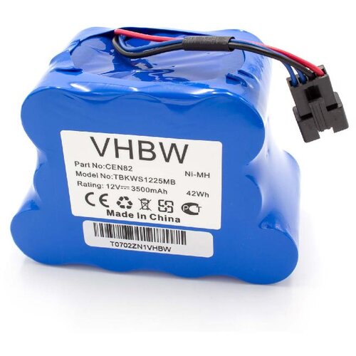 VHBW Baterija za Ecovacs Deebot D800 / D810 / D830, 3500 mAh Slike
