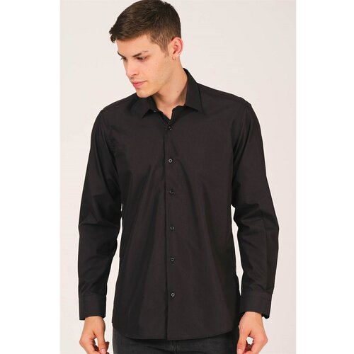 Dewberry G726 men's shirt-black Slike