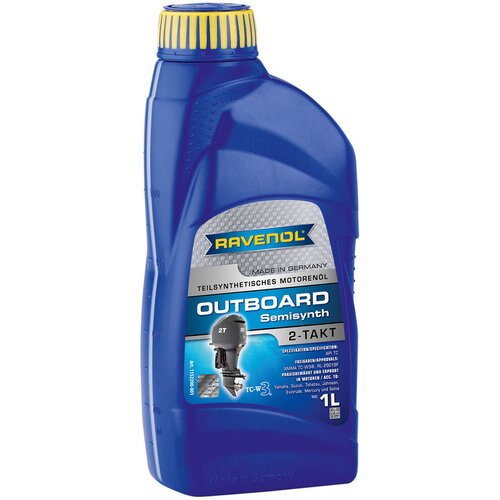 RAVENOL Motorno ulje za vanbrodske motore 2T Outboardoel 2T Teilsynth, 1 l Cene