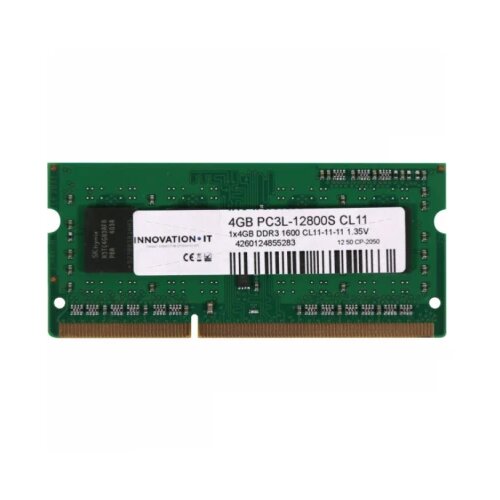 Innovation IT RAM memorija RAMNDDR3 SO 1600 4GB CL11 1.35V Slike