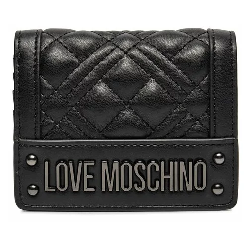 Love Moschino Velika ženska denarnica JC5601PP0ILA000A Črna