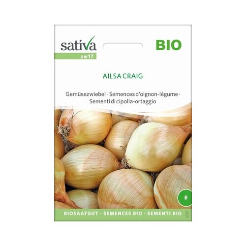 Sativa Bio semena čebule "Ailsa Craig" Cene