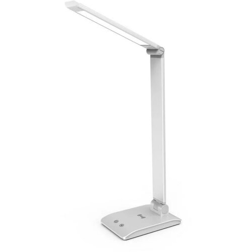 Asalite namizna LED svetilka z zatemnitvijo 7W 450lm CCT brezžična USB, srebrna Cene