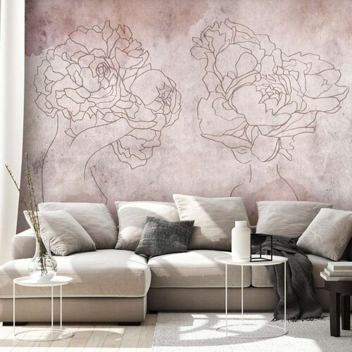  Tapeta - Flowery Wardrobe 100x70 Slike
