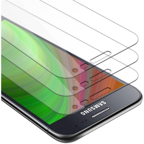 Cadorabo 3x Oklepna folija, združljiva z Samsung Galaxy J2 2015 - Zaščitna folija v visoka prosojnost - 3-pack Kaljeno zaščitno steklo za zaslone s trdoto 9H in združljivostjo s 3D dotikom, (20548805) Cene