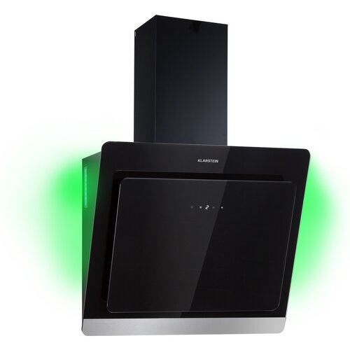 Klarstein Aurora 60 Smart, napa, 550 m³ / h, 90 cm, napa za dimnjak, pozadinsko osvjetljenje, klasa energetske učinkovitosti A ++ Cijene